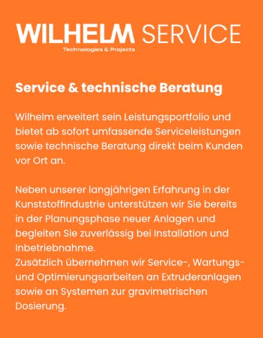 Wilhelm Service PopUp
